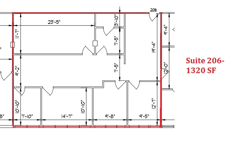 3959 Electric Rd, Roanoke, VA à louer Plan d’étage– Image 1 sur 1