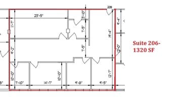 3959 Electric Rd, Roanoke, VA à louer Plan d’étage– Image 1 sur 1