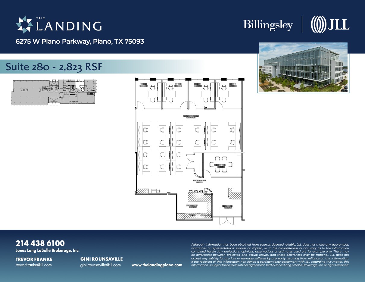 6275 W Plano Pky, Plano, TX à louer Plan d’étage– Image 1 sur 1