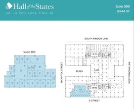 400-444 N Capitol St NW, Washington, DC à louer Plan d’étage– Image 1 sur 1
