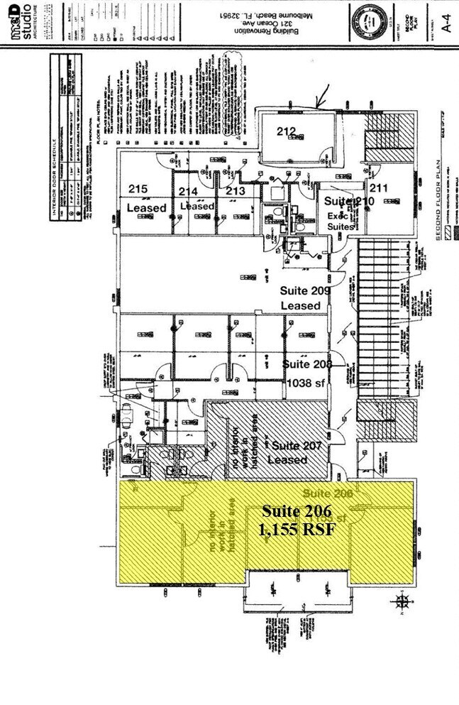 321 Ocean Ave, Melbourne Beach, FL à louer Plan d’étage– Image 1 sur 1