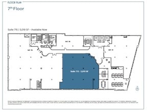 2201 Broadway, Oakland, CA à louer Plan d’étage– Image 2 sur 2