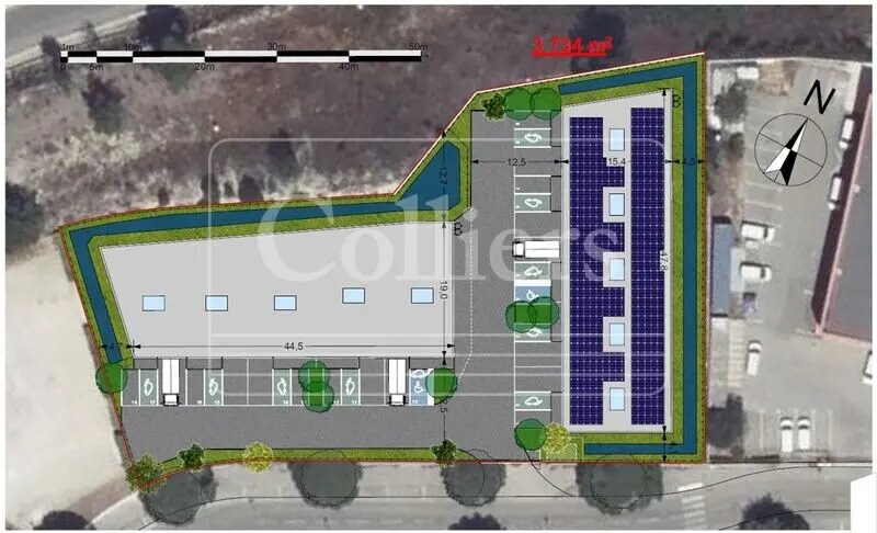 Local d'activités dans Martigues à vendre Plan de site– Image 1 sur 6