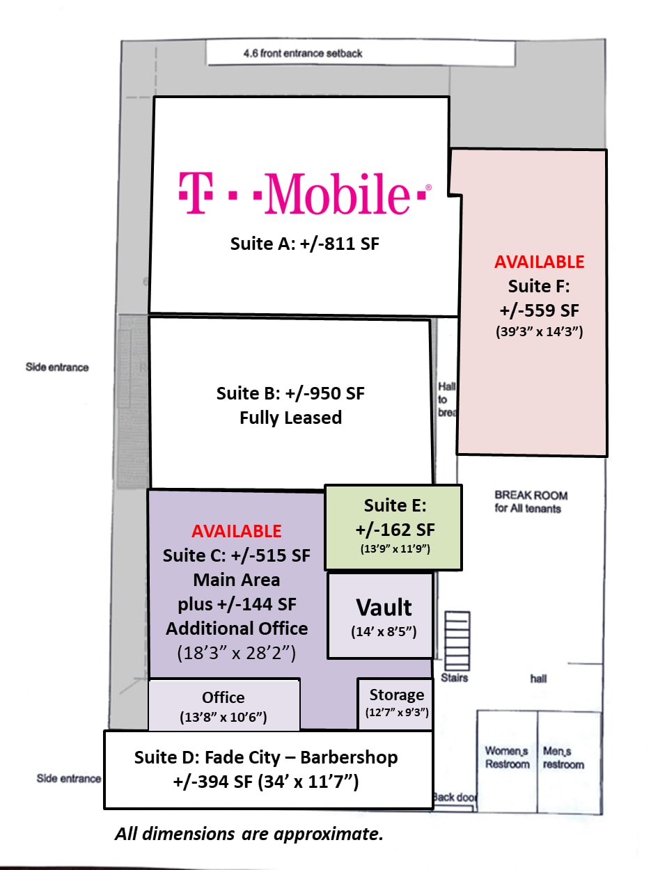 361 S Commercial St, Aransas Pass, TX à louer Plan d’étage– Image 1 sur 1