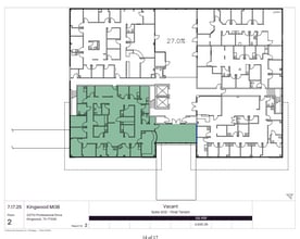 22710 Professional Dr, Kingwood, TX à louer Plan d’étage– Image 1 sur 1