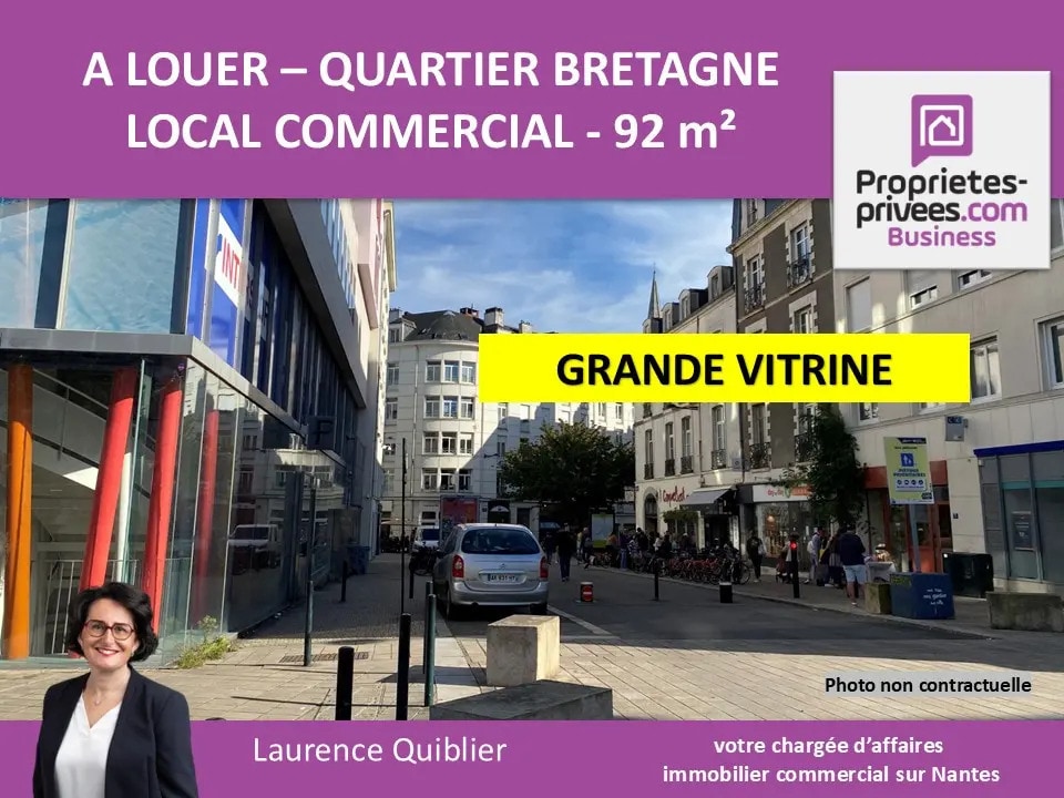 Local commercial dans Nantes à louer Photo de l’immeuble– Image 1 sur 6
