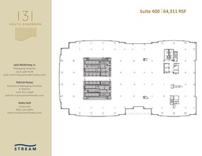 131 S Dearborn St, Chicago, IL à louer Plan d’étage– Image 1 sur 1