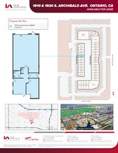 1920 S Archibald Ave, Ontario, CA à louer Plan de site– Image 1 sur 1
