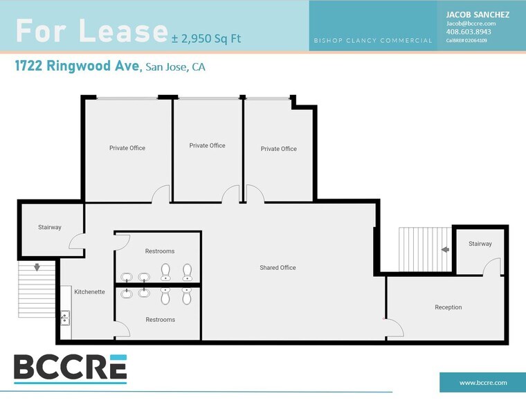 1720-1722 Ringwood Ave, San Jose, CA à louer - Photo de l’immeuble – Image 3 sur 4