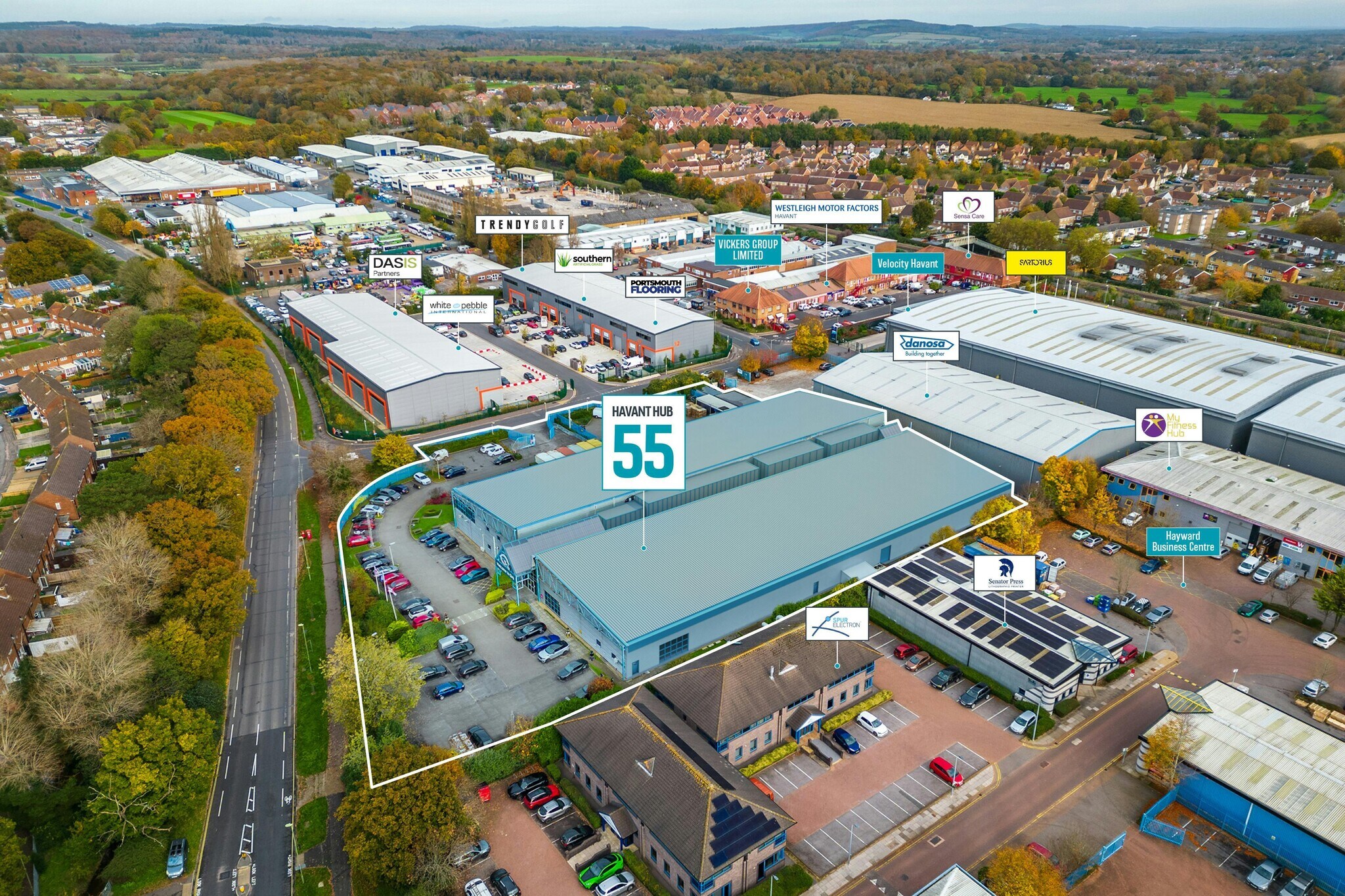 36 New Ln, Havant à louer Photo de l’immeuble– Image 1 sur 3