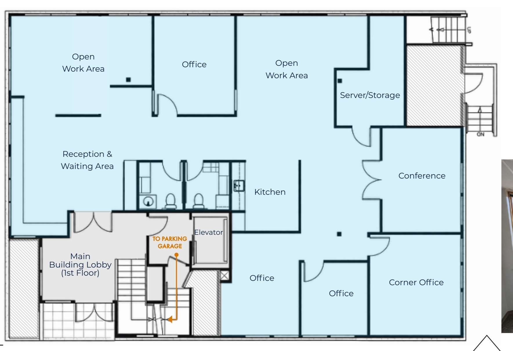 1414 Market St, Kirkland, WA à louer Plan d’étage– Image 1 sur 1