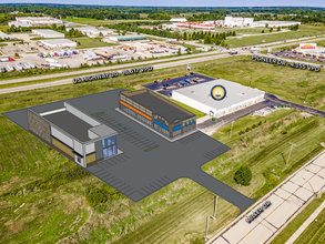 Miller - Pine Creek Center East, Plymouth, IN à louer Aérien– Image 1 sur 1