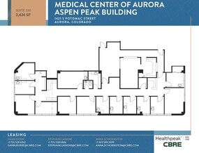 1411 S Potomac St, Aurora, CO à louer Plan d’étage– Image 1 sur 1