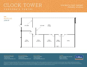 7776 S Pointe Pky W, Phoenix, AZ à louer Plan d’étage– Image 1 sur 1