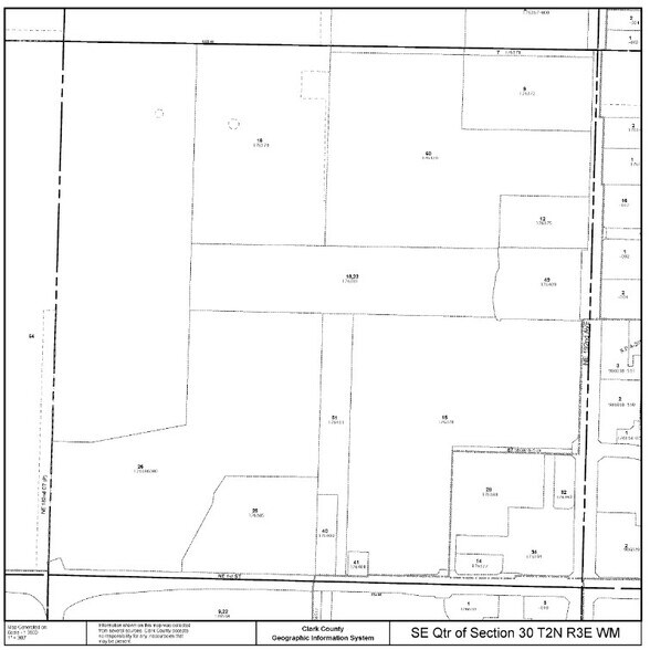 18712 SE 1st St, Vancouver, WA à vendre - Plan cadastral – Image 2 sur 7