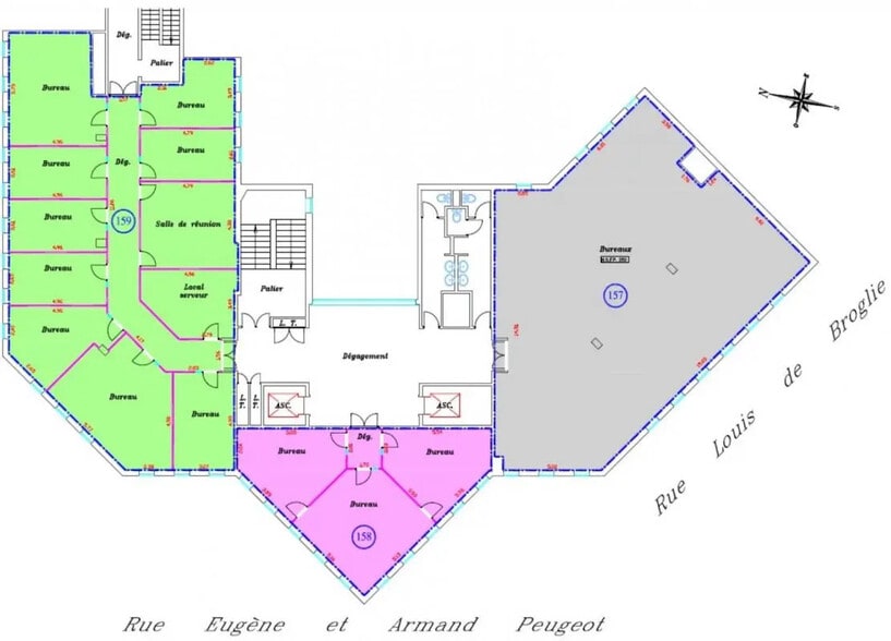 8 Rue Eugène Et Armand Peugeot, Rueil-Malmaison à louer - Plan d’étage – Image 3 sur 3