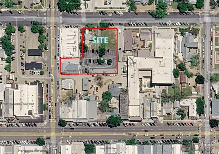 107 N Llano St, Fredericksburg, TX à vendre - Aérien – Image 2 sur 2