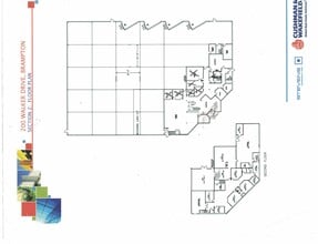 200 Walker Dr, Brampton, ON à louer Plan d’étage– Image 1 sur 6