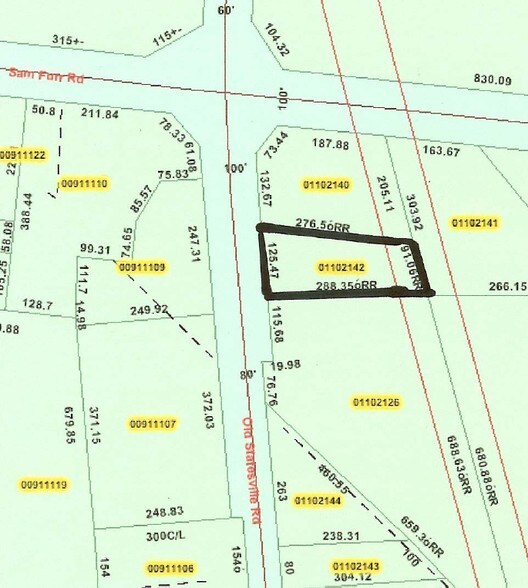 Old Statesville Rd, Huntersville, NC à louer - Plan cadastral – Image 2 sur 2