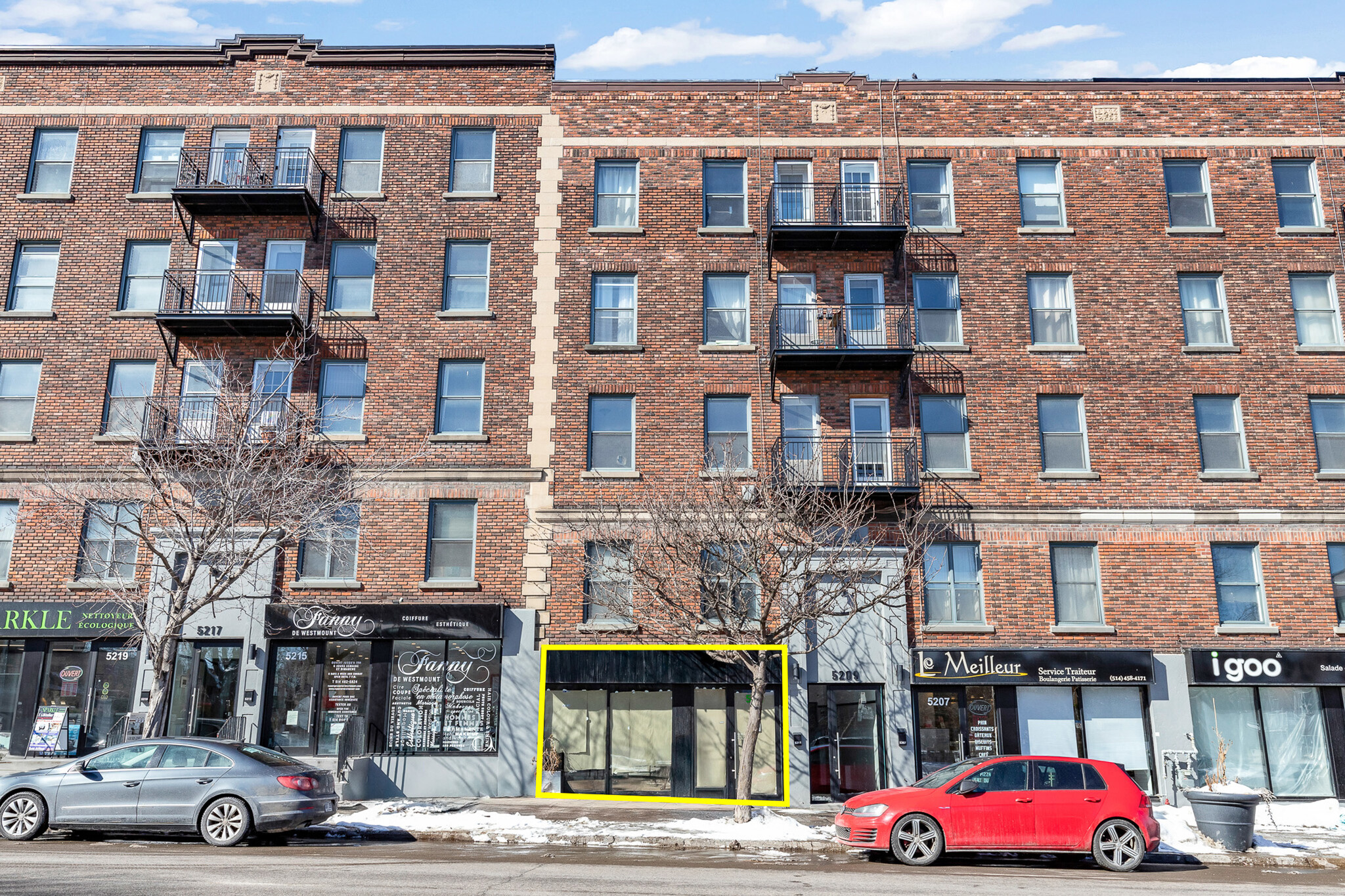5219-5227 Rue Sherbrooke O, Montréal, QC à louer Photo de l’immeuble– Image 1 sur 4