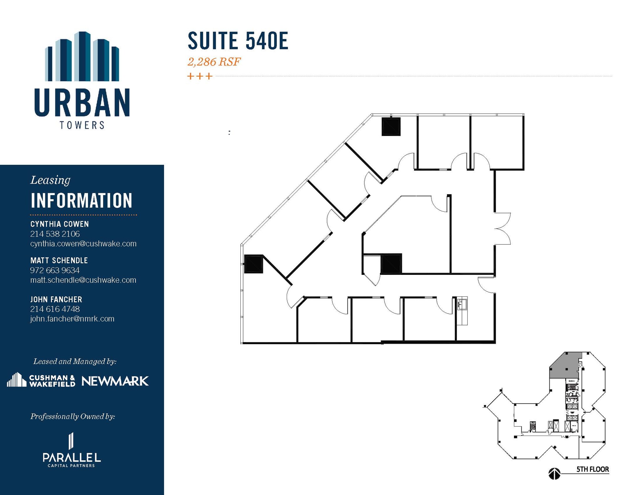 222 W Las Colinas Blvd, Irving, TX à louer Plan d’étage– Image 1 sur 2