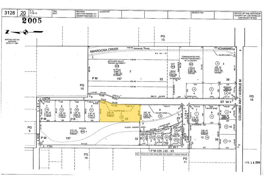 42231 6th St W, Lancaster, CA à louer - Plan cadastral – Image 3 sur 13