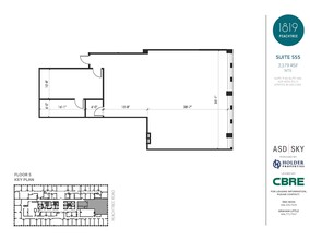 1819 Peachtree Rd NE, Atlanta, GA à louer Plan d’étage– Image 1 sur 18