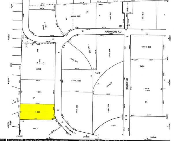 700 Hilltop Dr, Itasca, IL à vendre - Plan cadastral – Image 2 sur 3