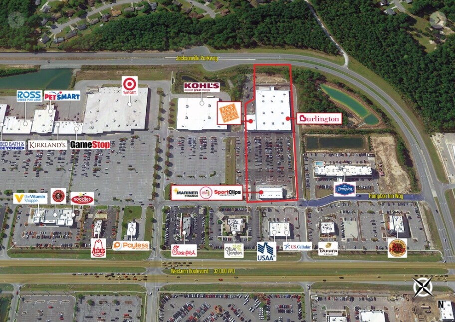 1102 Hampton Inn Way, Jacksonville, NC à vendre Photo principale– Image 1 sur 7