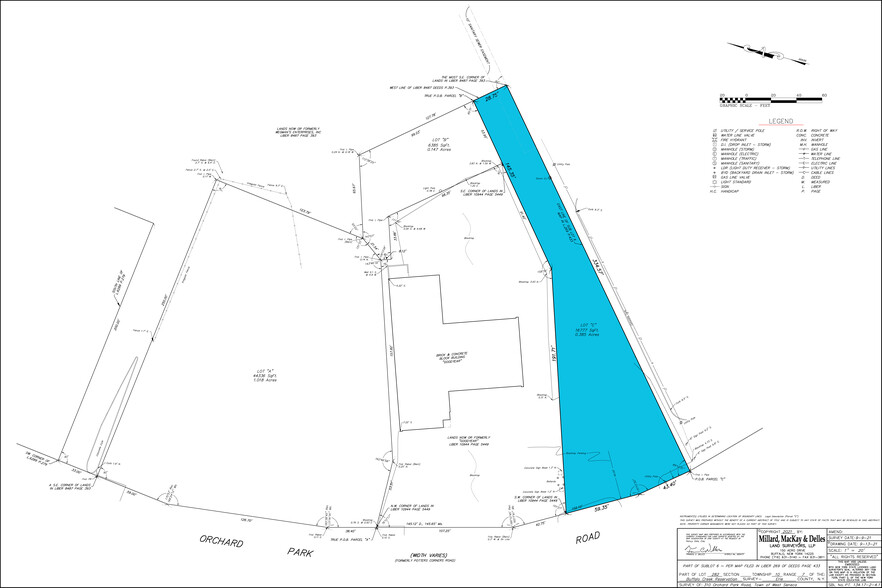 310 Orchard Park Rd, West Seneca, NY à vendre - Plan cadastral – Image 2 sur 2