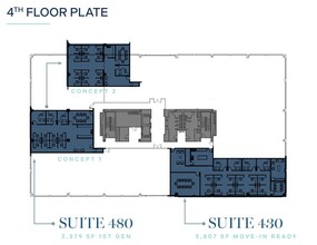 4400 Leeds Ave, North Charleston, SC à louer Plan d’étage– Image 1 sur 1