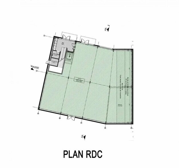 Local commercial dans Caen à louer - Plan d’étage – Image 3 sur 3