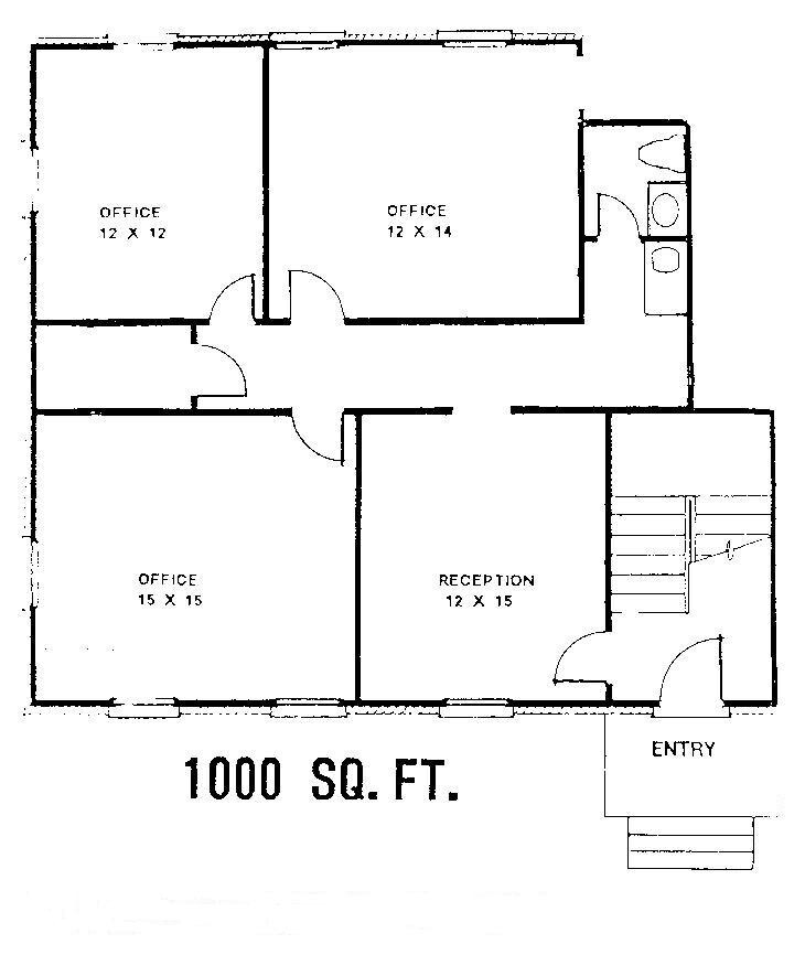 1081 Cambridge Sq, Alpharetta, GA 30009 - Lot A and E - - Plan d’étage - Image 1 of 2
