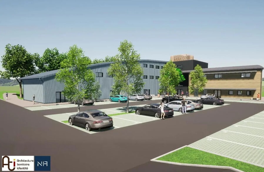 Bureau dans DOUVRES-LA-DÉLIVRANDE à louer - Photo de l’immeuble – Image 3 sur 6