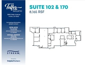 18818 Teller Ave, Irvine, CA à louer Plan d’étage– Image 1 sur 2