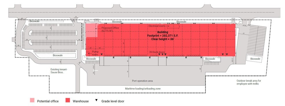 1411 Harbour Way S, Richmond, CA à louer - Plan de site – Image 3 sur 6