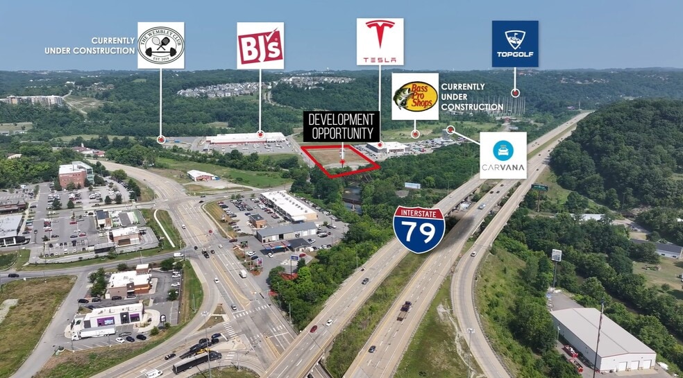 Newbury Market Drive, Bridgeville, PA à louer - Aérien – Image 2 sur 12