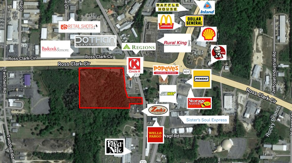 4104 Ross Clark Cir, Dothan, AL à vendre - Photo de l’immeuble – Image 2 sur 4