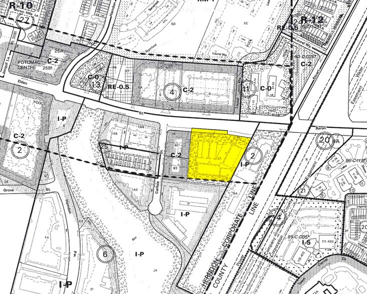 171 Elden St, Herndon, VA à louer - Plan cadastral – Image 2 sur 29