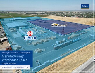 Plus de détails pour 7548 Di Miller Dr Investment Sale – Industriel/Logistique à vendre, Bakersfield, CA
