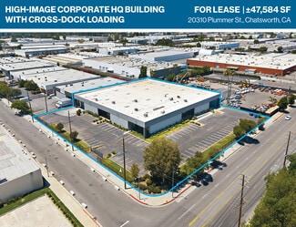 Plus de détails pour 20310 Plummer St, Chatsworth, CA - Industriel/Logistique à louer