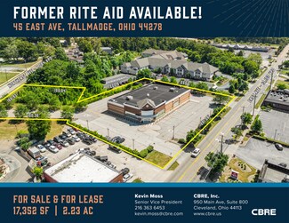 Plus de détails pour 45 East Ave, Tallmadge, OH - Local commercial à louer