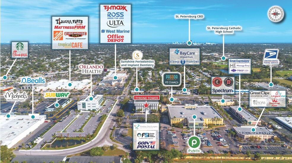 1700 66th St N, Saint Petersburg, FL à vendre - Aérien – Image 2 sur 8