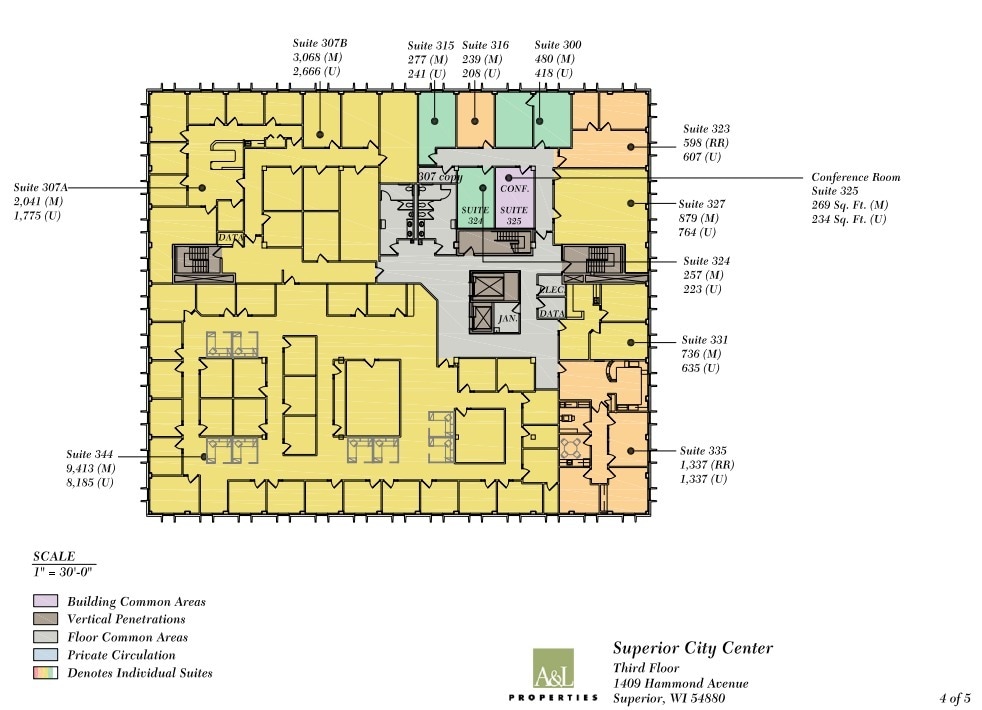 1409 Hammond Ave, Superior, WI à louer Plan d’étage– Image 1 sur 1