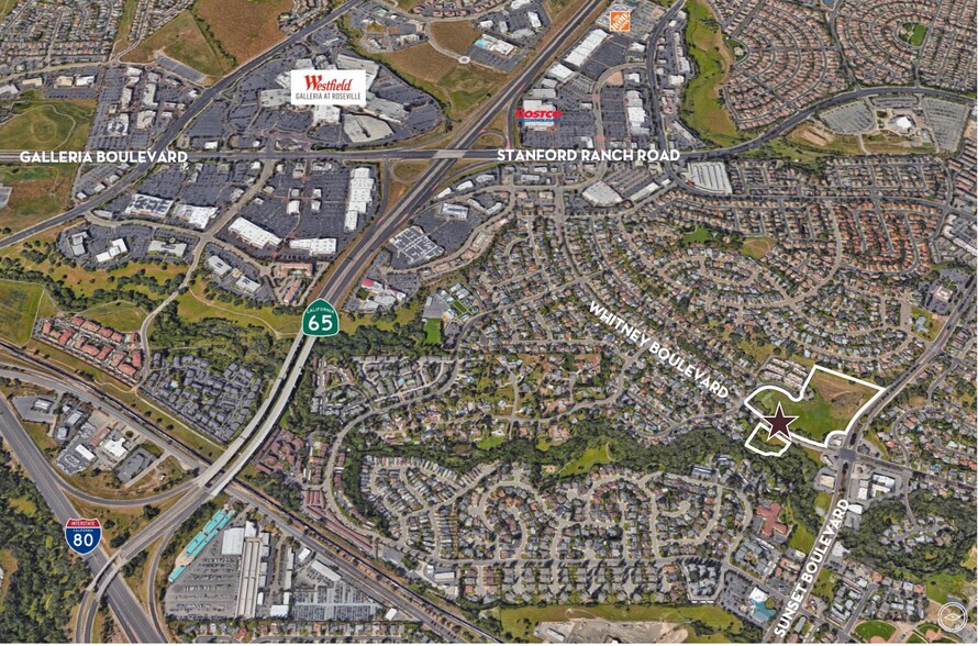 2995 S Whitney Blvd, Rocklin, CA à vendre - Aérien – Image 2 sur 3