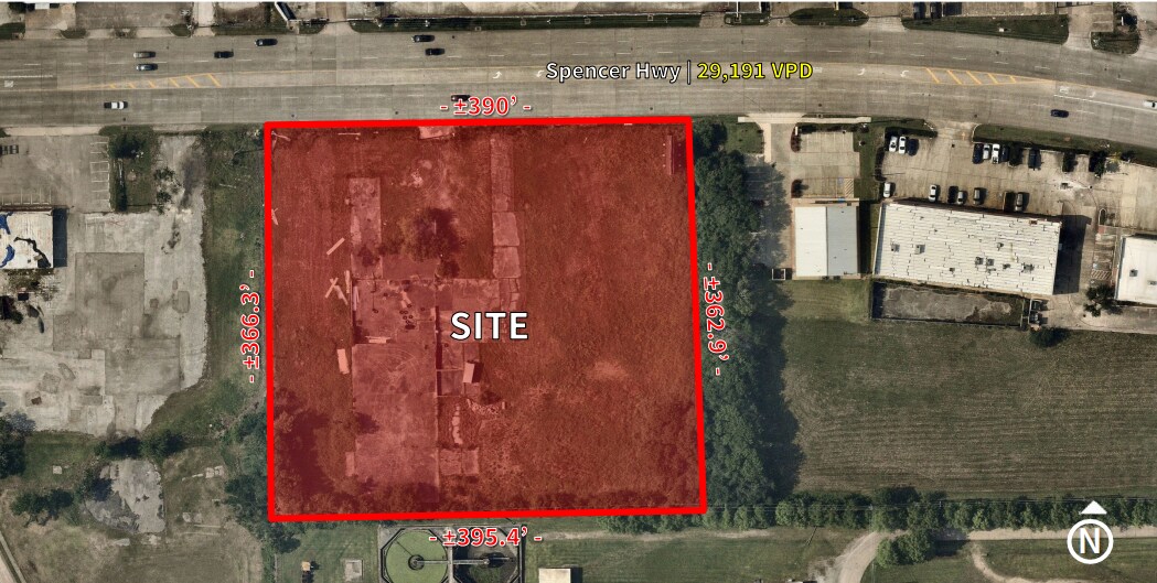 6224 Spencer Hwy, Pasadena, TX à vendre Photo de l’immeuble– Image 1 sur 2