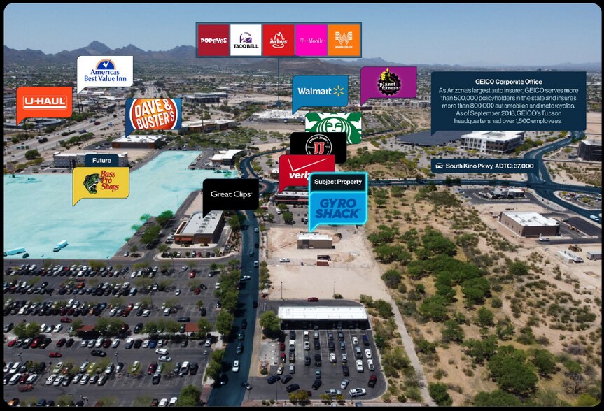 1610 Tucson Marketplace Blvd, Tucson, AZ à vendre - Photo de l’immeuble – Image 2 sur 4