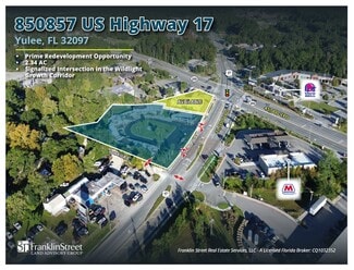 Plus de détails pour 850857 US Highway 17, Yulee, FL - Terrain à vendre