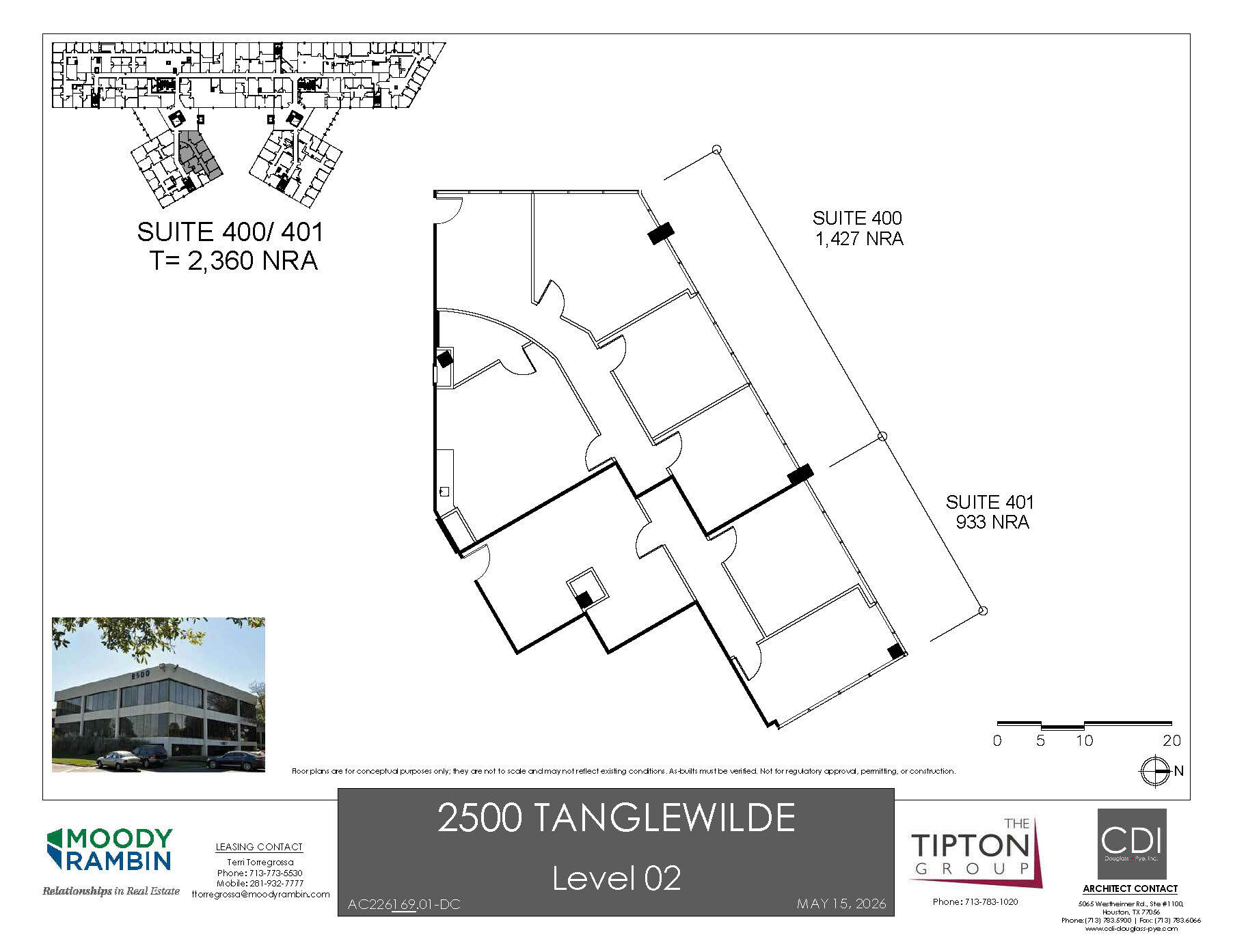 2500 Tanglewilde St, Houston, TX à louer Plan d’étage– Image 1 sur 1