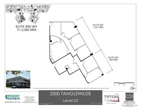 2500 Tanglewilde St, Houston, TX à louer Plan d’étage– Image 1 sur 1